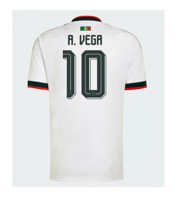 Mexico Alexis Vega #10 Udebanetrøje VM 2026 Kortærmet